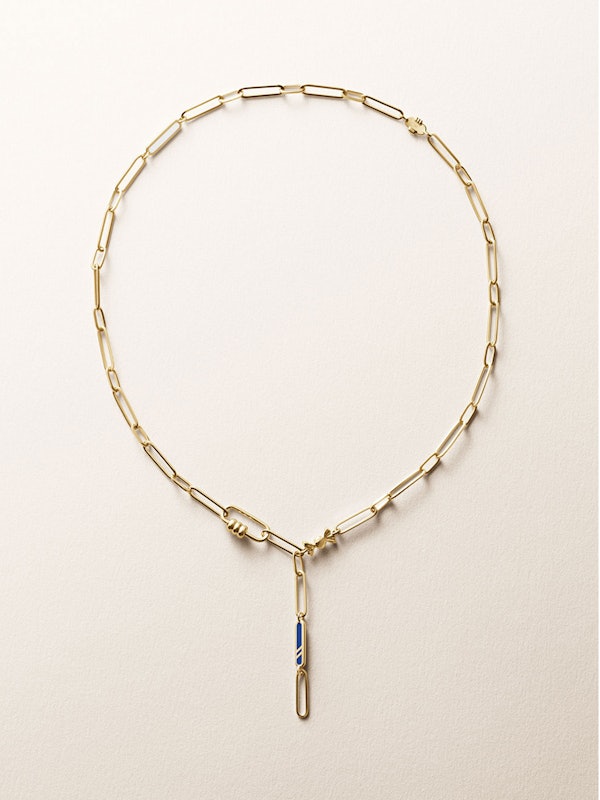 Blue Velvet Necklace