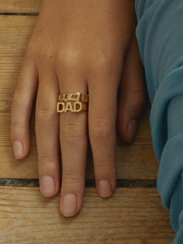 Maria Black Dad Ring - Farfetch | Dad rings, Maria black, Black dad
