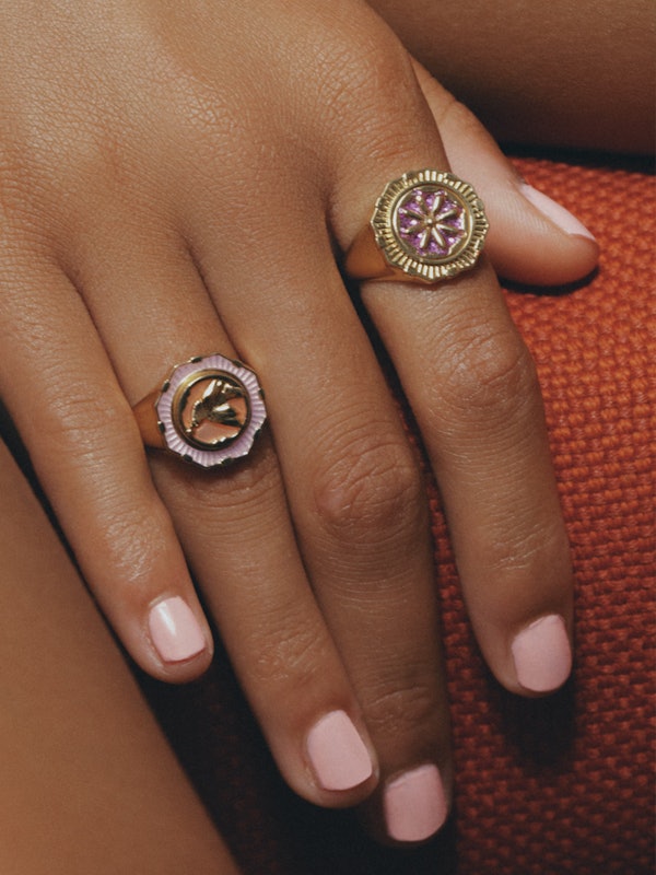 Moss Lilac Ring
