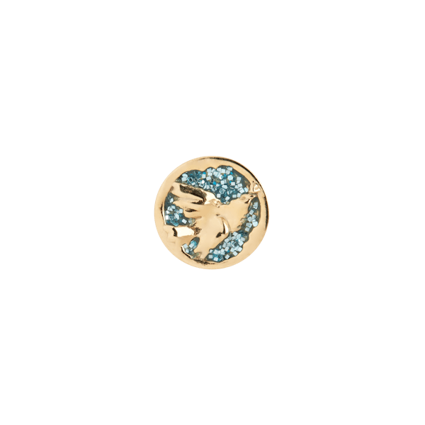 Freedom Ocean Glitter Coin