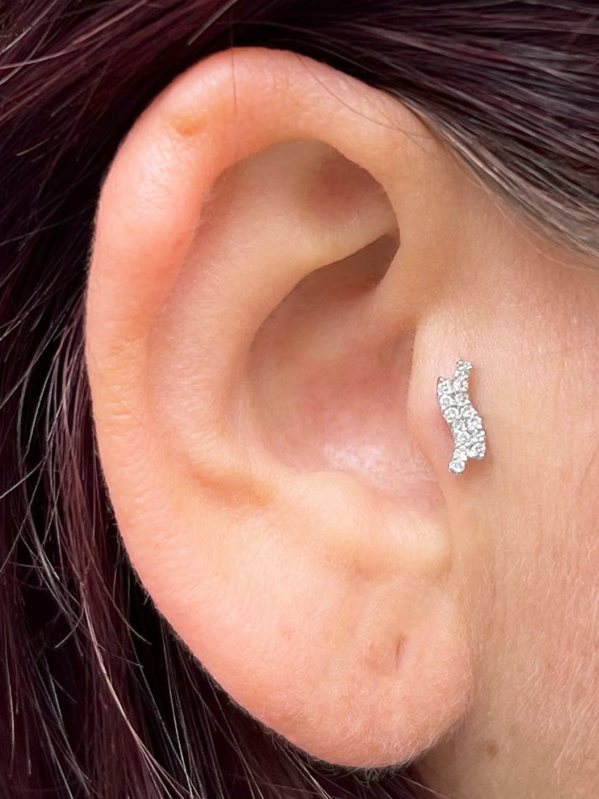 MARIA BLACK マリアブラック/ Disrupted 14 Earring (SILVER