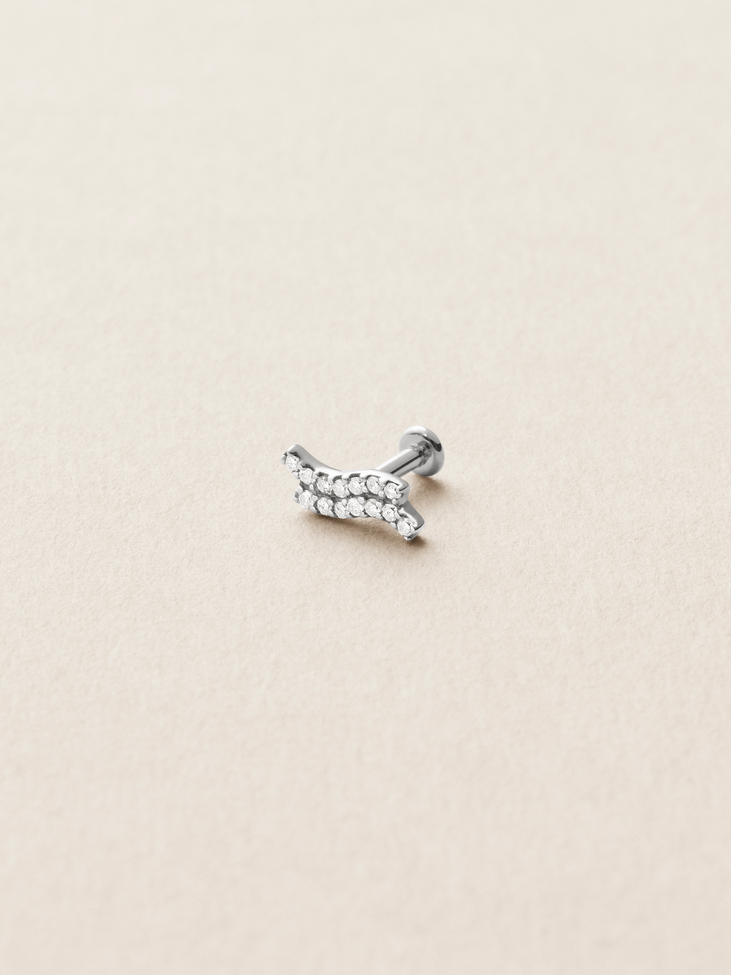 定価2.8万 MARIA BLACK Elna Pierced Earring