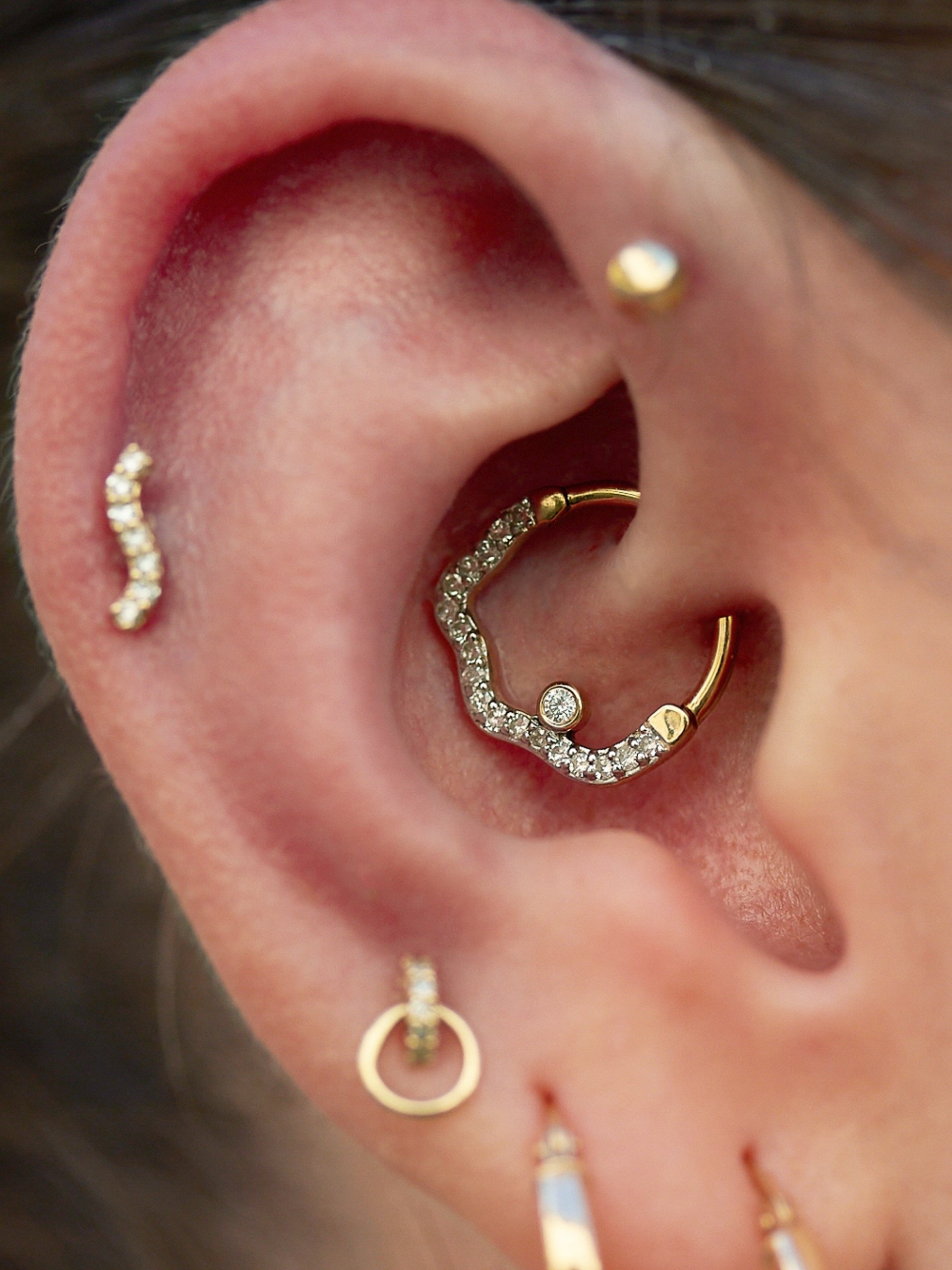 MARIA BLACK マリアブラックOval Pierced Earring MARIA BLACK マリアブラック/ Pirro Pierced Earring - Yellow