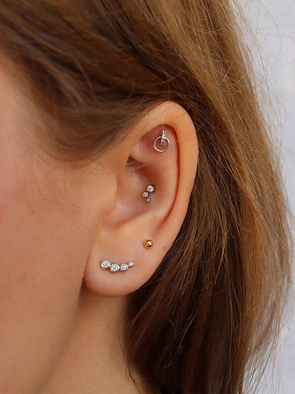 Coco Links Piercing Ohrstecker