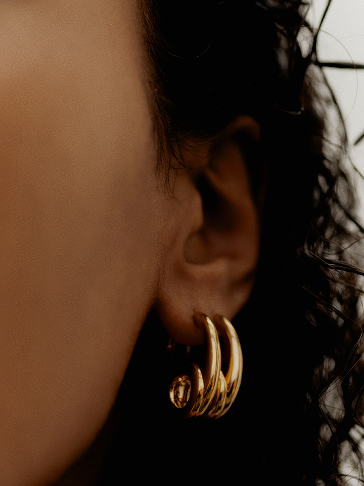 Earrings Vogue Gold in Metal - 27360313