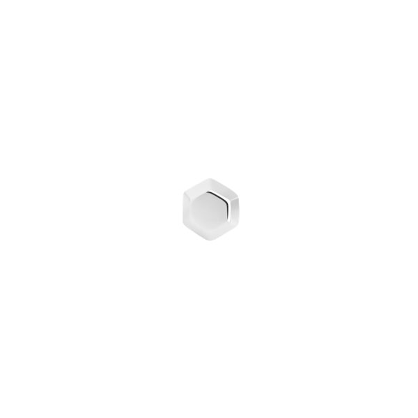 Hexagon 4 Piercing Stud