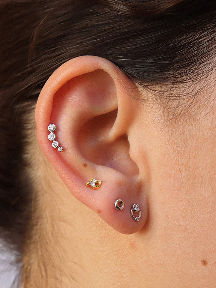 買い卸値定価2.8万 MARIA BLACK Elna Pierced Earring ピアス