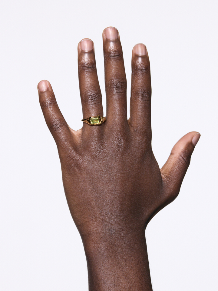 アクセサリー MARIA BLACK Iris Ring - Yellow Gold MARIA BLACK Iris Ring Gold HP
