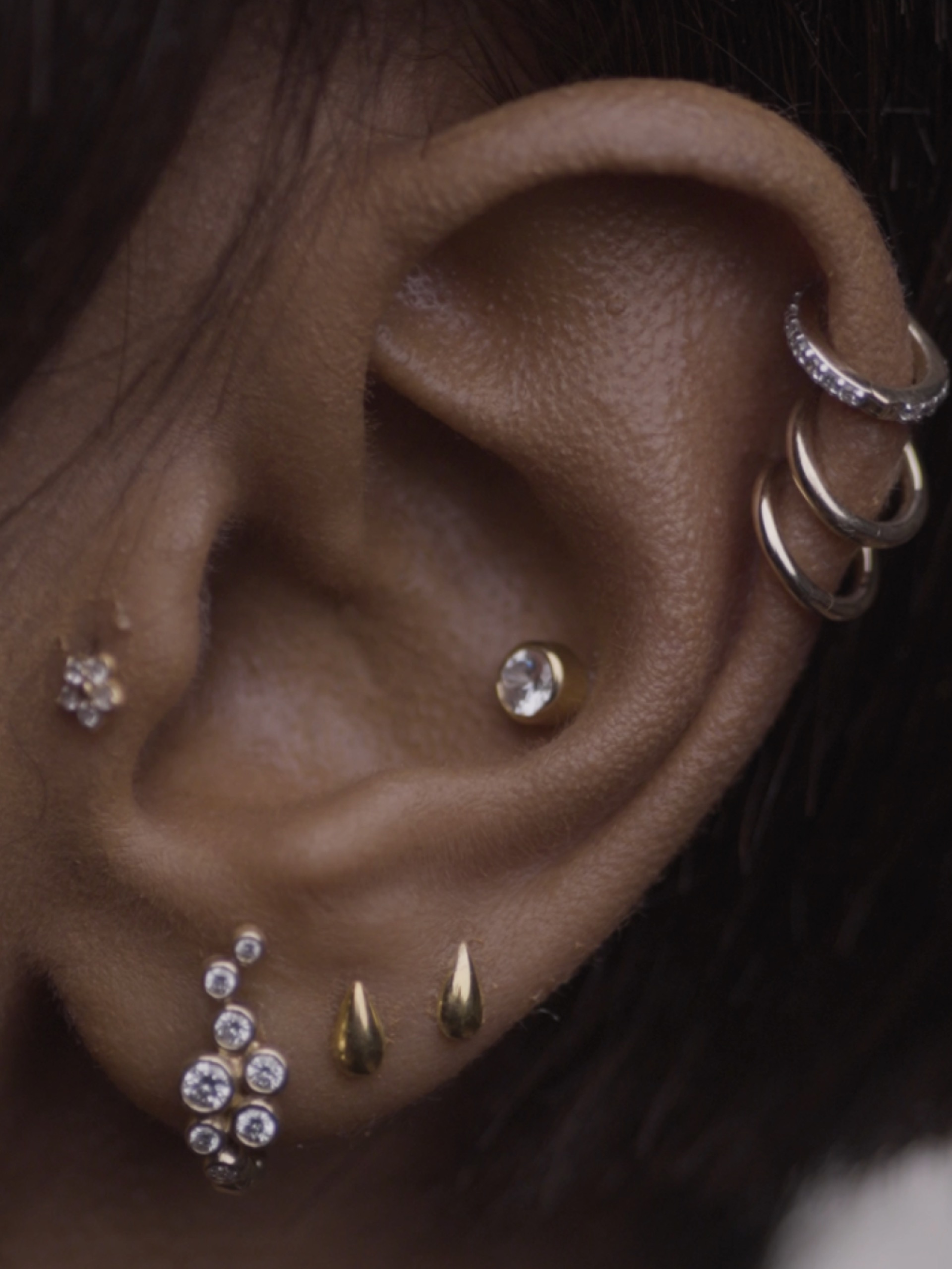 Daisy Piercing Stud | Maria Black