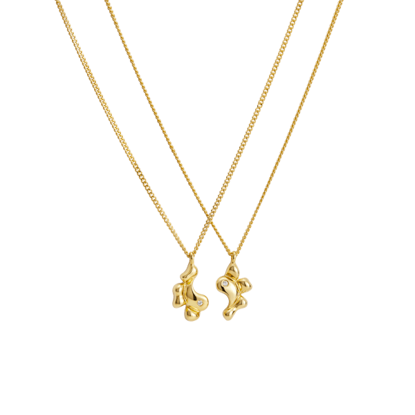 Pansy Necklace Gold HP