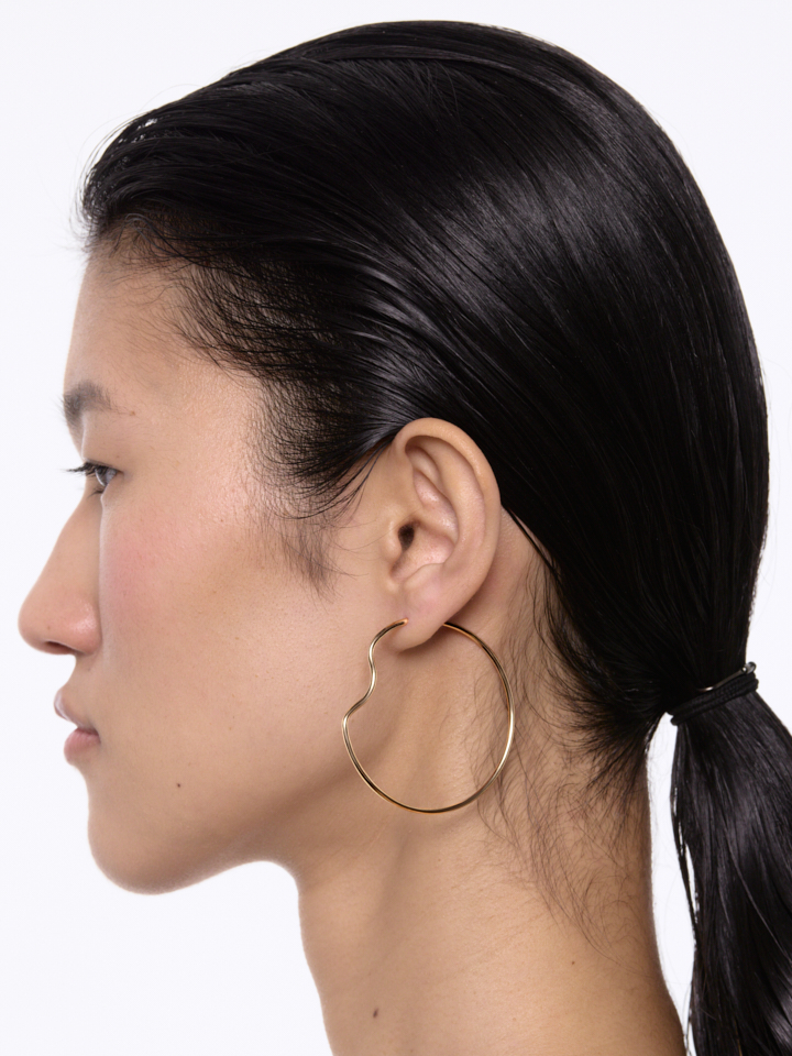 【断捨離ズム 】MARIA BLACK Hoop Pierce 50 Disrupted Hoops | Maria Black