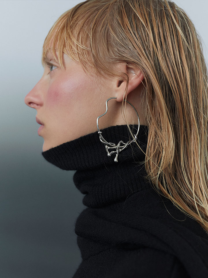 kuu　[MARIA BLACK] Sunset 70 Hoop 414_6967483f67-100700ag-50-
