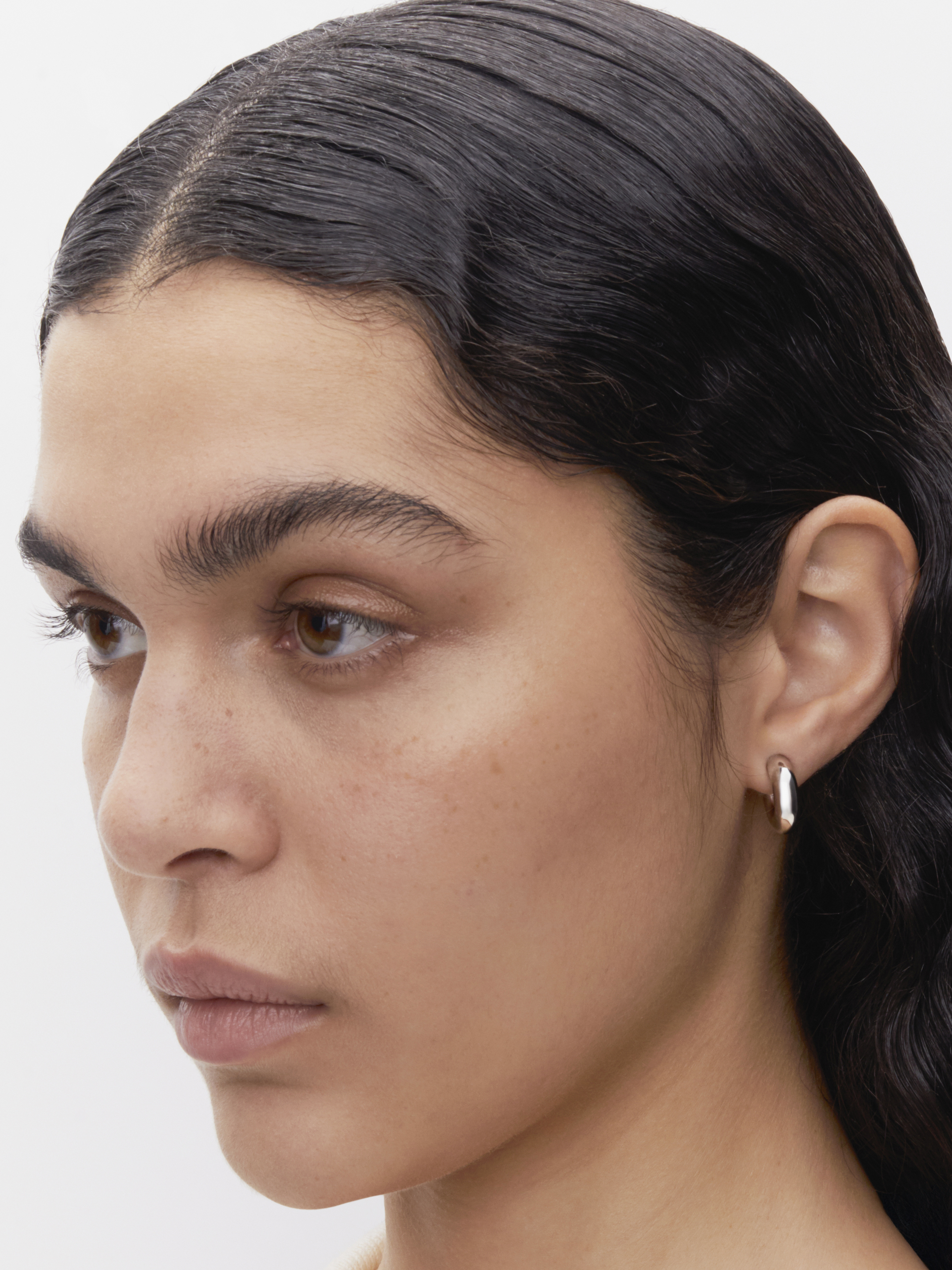 MARIA BLACK ピアス Tempelhofer Hoops 101062AG Maria Black - Tempelhofer Hoops in Silver – gravitypope
