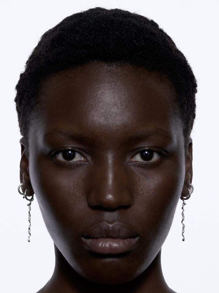 【関税込み】Maria Black シルバー Ramen Chu ハギーピアス Maria Black Silver Ramen Chu Huggie Earrings Maria Black