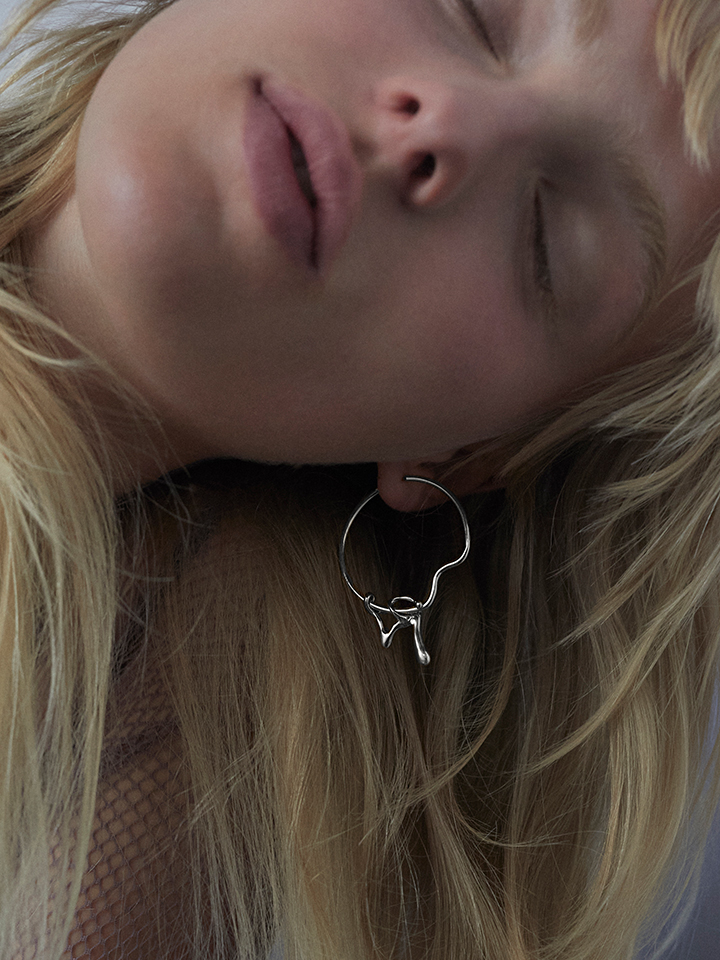 マリアブラック MARIA BLACK ピアス ISTEDGADE HOOP 101034YG Istedgade Hoops | Maria Black