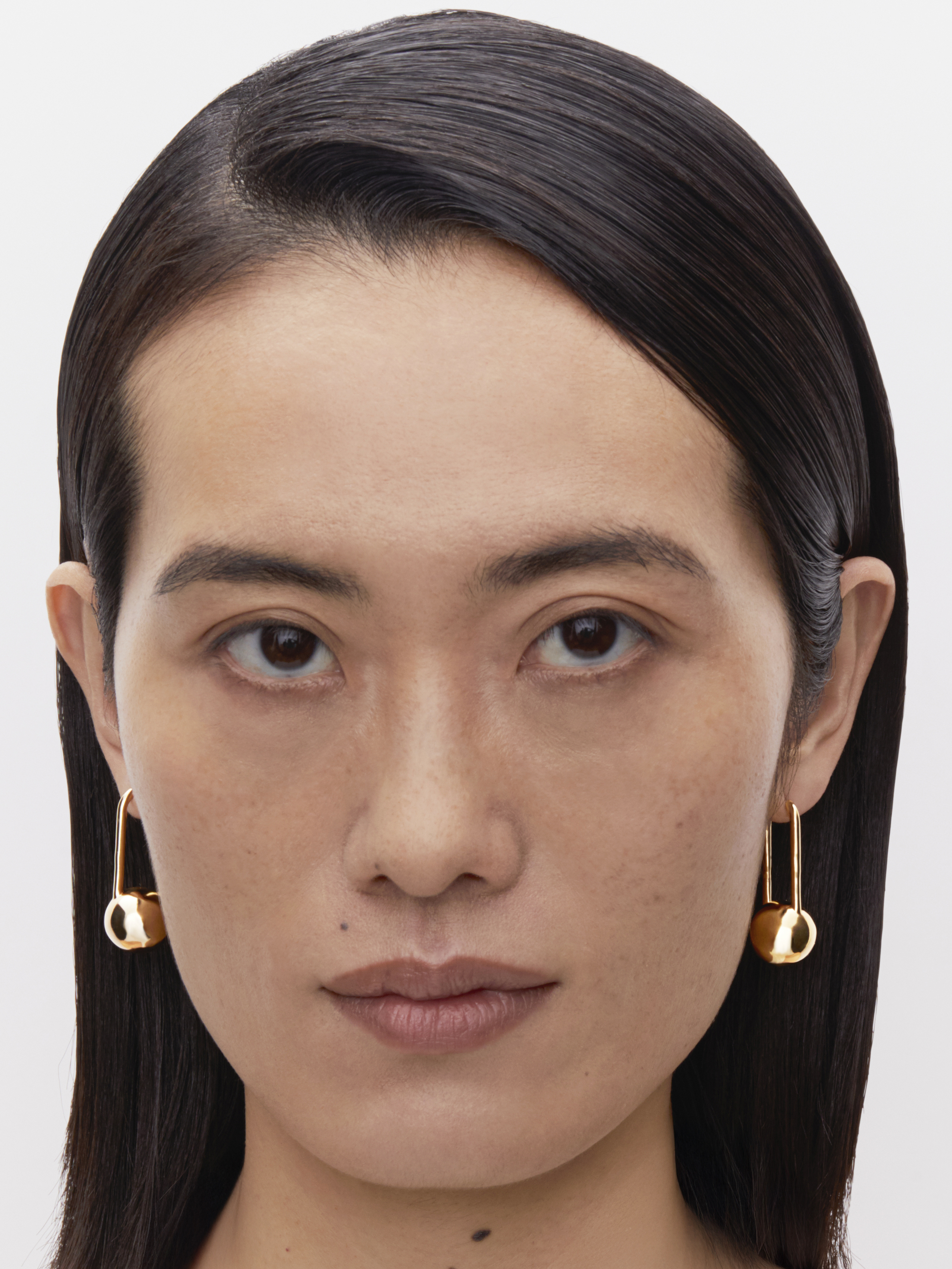 【yonc】マリアブラック　Schlesi Pierced Silver Grosse Schlesi Earrings | Maria Black
