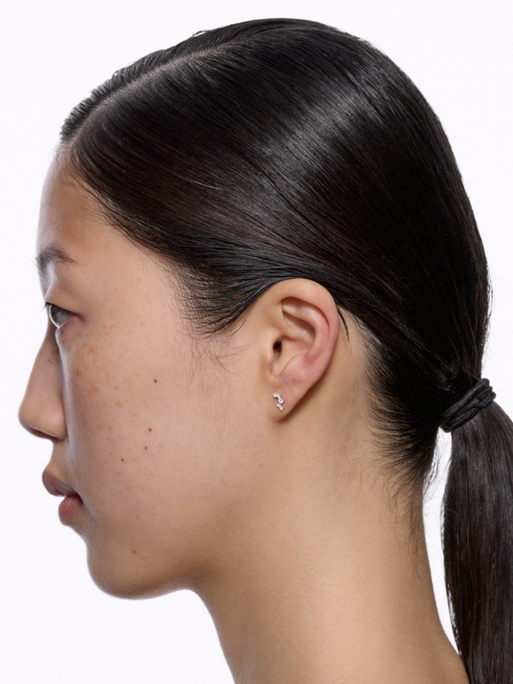 Flashy Glitz Piercing Stud | Maria Black