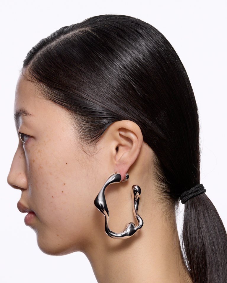【断捨離ズム 】MARIA BLACK Hoop Pierce 50 Disrupted Hoop | Maria Black
