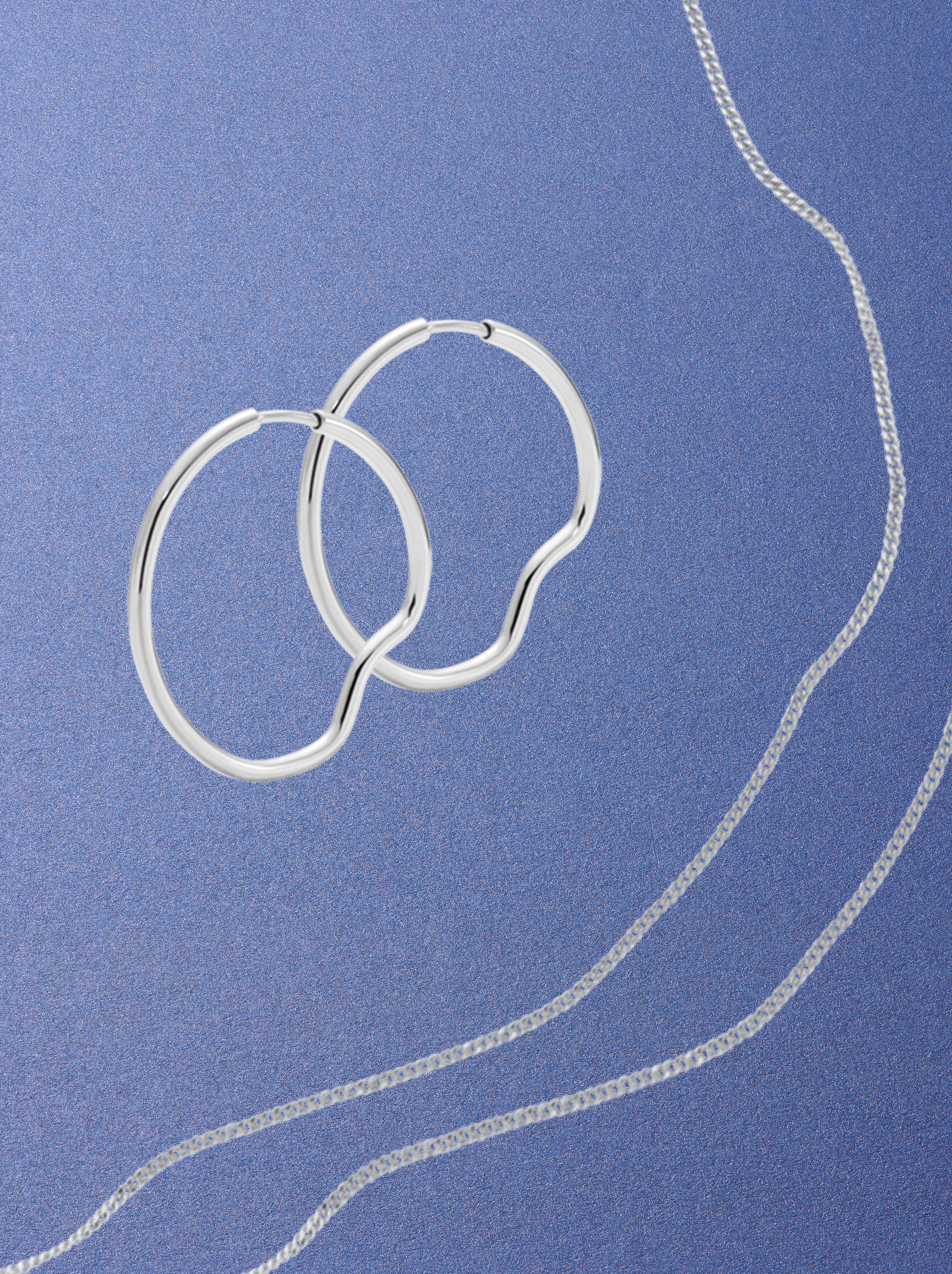 Nyhavn Necklace & Copenhagen Hoops Maria Black